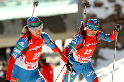 СМИ узнали имена пойманных на допинге российских биатлонисток