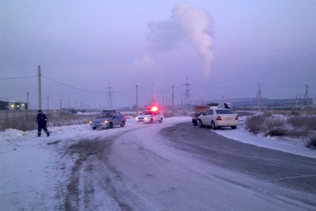 Девушка-водитель пострадала в ДТП в столице Хакасии
