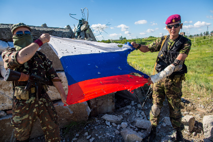 Снайпер обстрелял журналистов в пригороде Славянска
