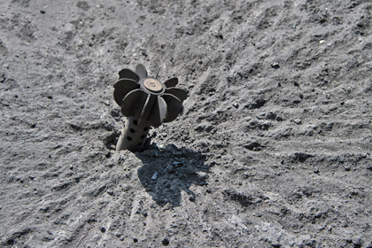 У российско-украинской границы нашли неразорвавшиеся мины