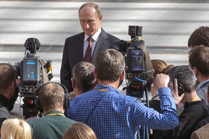 Началась прямая линия с Путиным