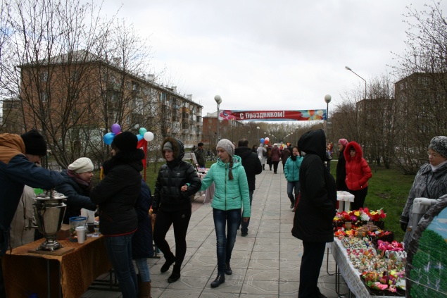 Арт-проект «Ачинский Арбат», посвященный Первомаю, прошел в эти выходные