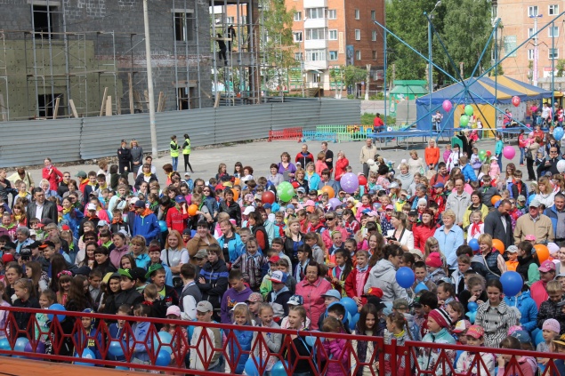 1 июня состоялся большой праздник для юных жителей Ачинска