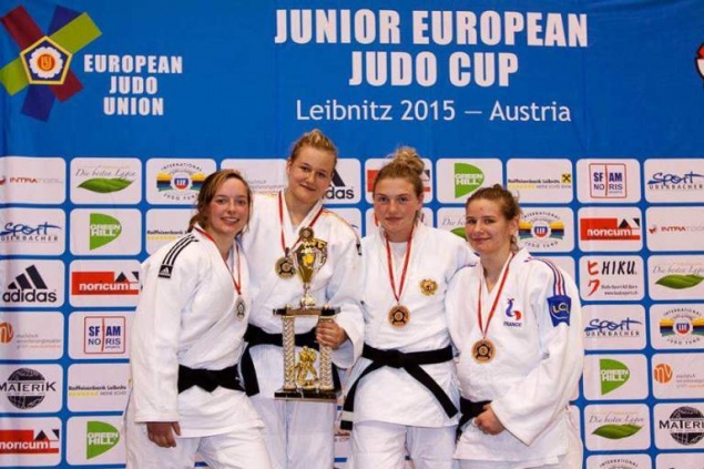 Ачинская спортсменка Марина Букреева стала бронзовым призером Кубка Европы по дзюдо