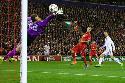 УЕФА показал десятку лучших голов сезона Лиги чемпионов