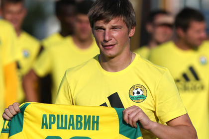 Аршавин отметился предупреждением в первом матче за новый клуб