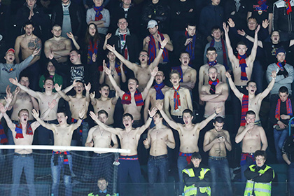 ЦСКА получил штраф за баннер Animal Planet на игре с «Анжи»