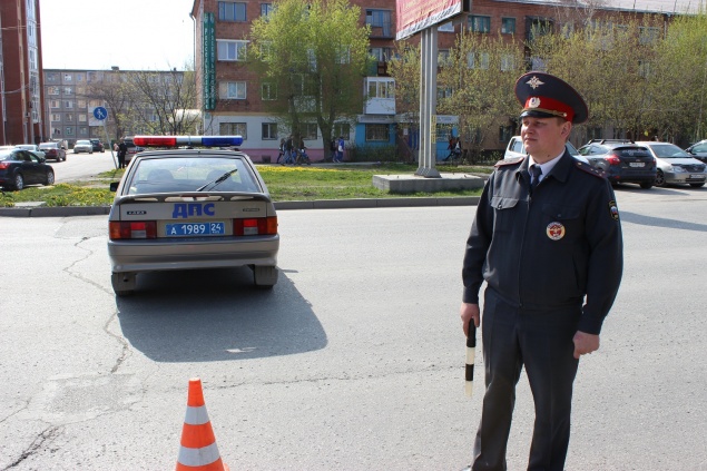 Стражи порядка информируют о временном ограничении движения в Ачинске