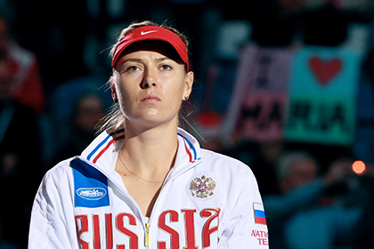 Шарапова отказалась играть за сборную России на Кубке Федерации