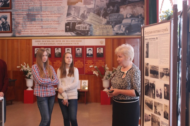 Ветераны ОВД знакомят школьников с историей ачинских правоохранителей
