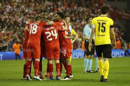 «Ливерпуль» и донецкий «Шахтер» вышли в полуфинал футбольной Лиги Европы