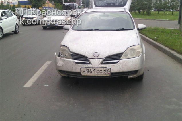 В ДТП у красноярской «Планеты» пострадал ребенок