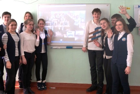 В школе №17 продолжается реализация дистанционного проекта «Town Bridge»