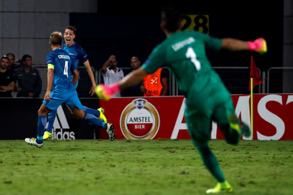 «Зенит» благодаря дублю Кокорина разгромил голландский АЗ в Лиге Европы