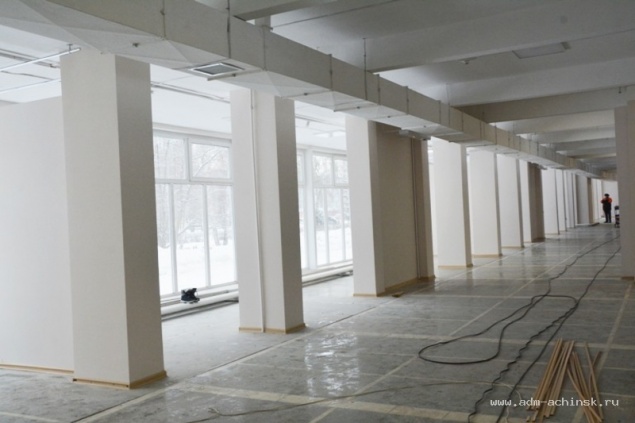 В Ачинском музейно-выставочном центре завершается капитальный ремонт