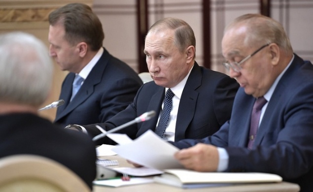 В Красноярск прилетел президент России Владимир Путин