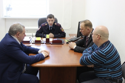 В Ачинске прошла рабочая встреча руководства полиции и представителей народных дружин