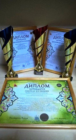 Образцовый ансамбль эстрадного танца "Современник" признан Лауреатом первого федерального конкурса "Весенние встречи. Казань"