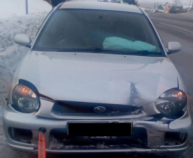 В Ачинске автоледи совершила ДТП, в котором пострадала пассажирка