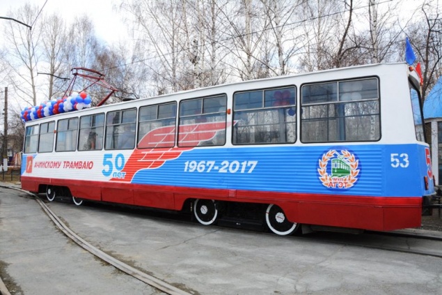 Ачинский городской электрический транспорт отмечает юбилей