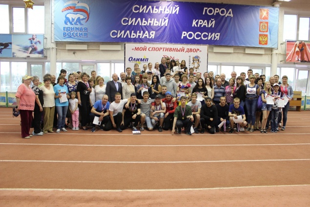 Представители МО МВД России «Ачинский» приняли участие в закрытии городской спартакиады