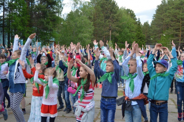 В летнем оздоровительном лагере «Сокол» состоялось торжественное открытие первого сезона