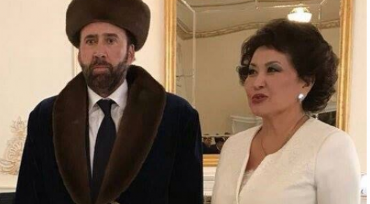 Николас Кейдж приехал в Казахстан, перебрал с кумысом и стал мемом