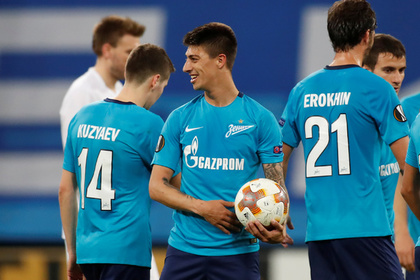 «Зенит» одержал третью победу подряд в Лиге Европы