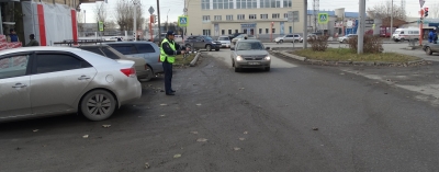 Сотрудники ДПС в Ачинске провели масштабный рейд «Пешеход – Пешеходный переход»