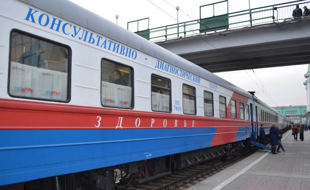 В феврале Поезд здоровья посетит пять районов Красноярского края