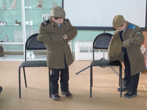 В краеведческом музее отметили День защитника Отечества