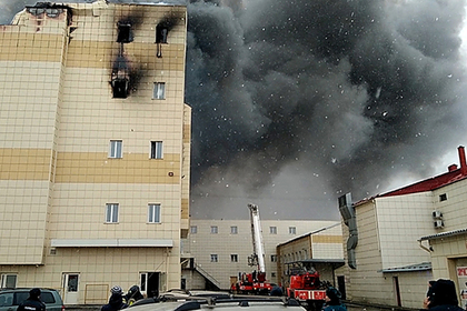 Число пострадавших от пожара в кемеровском ТЦ возросло