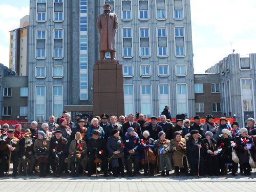 Ачинск масштабно отпраздновал День Победы