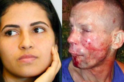 Грабитель напал на девушку-бойца и был избит