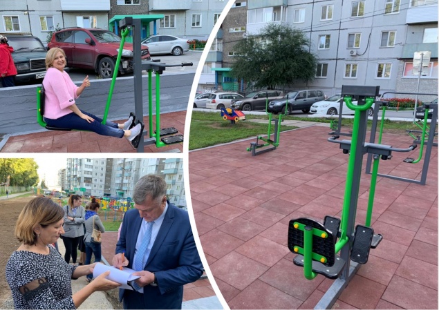 «Комфортная городская среда-2019»: в Ачинске преобразились ещё две дворовые территории в Привокзальном районе