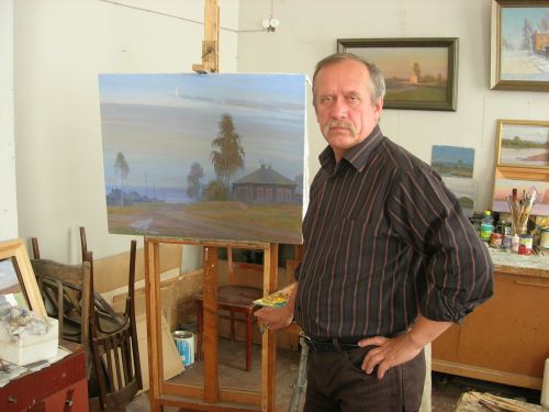 В Красноярске открылась персональная выставка ачинского художника Павла Батанова