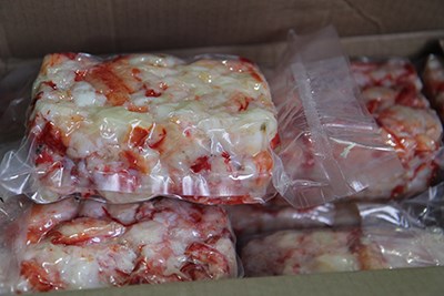 В Красноярске уничтожили 80 кг краба из Владивостока