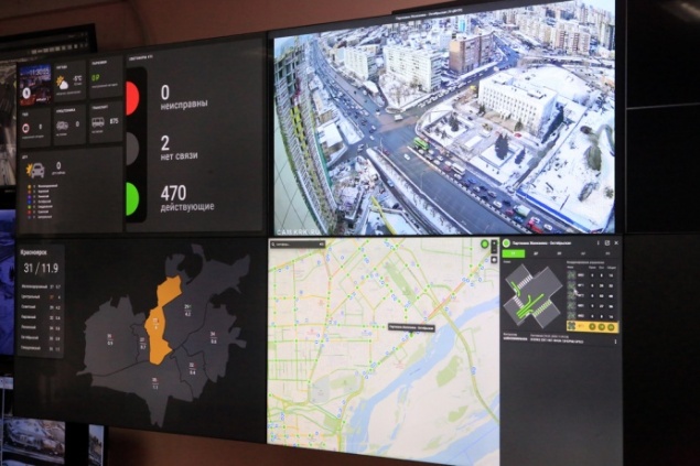 В Красноярске вводят систему интеллектуальных светофоров: трафиком на дорогах будут управлять роботы