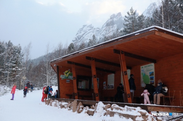 На восточном входе «Столбов» появится новый павильон за 13 миллионов рублей