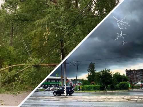 Последствия ураганного ветра: минувшим вечером более 11 тысяч потребителей остались без электричества