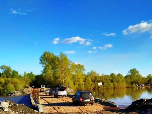 Отменено временное ограничение движения по понтонному мосту на автодороге «Ачинск - Причулымский»