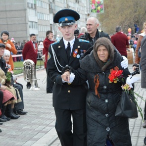 В Ачинске отметили 72-летие Победы в Великой Отечественной войне