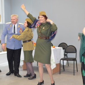 Ачинский музей показал мини-спектакль о войне