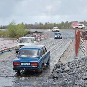 24 мая начнется монтаж переправы через Чулым