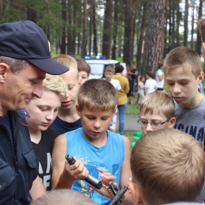 В летнем оздоровительном лагере «Сокол» прошел Праздник безопасности