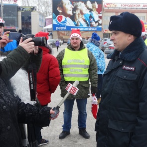 Поздравление руководителя ачинской Госавтоинспекции с Новым 2018-м годом!