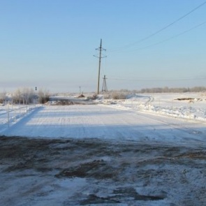 10 января была открыта ледовая переправа через реку Чулым