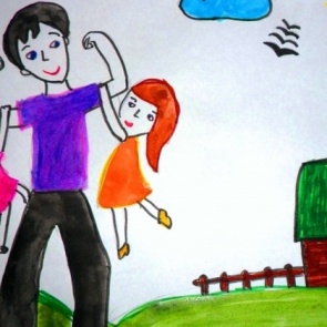 В Ачинске стартовал городской конкурс на лучший рисунок папы