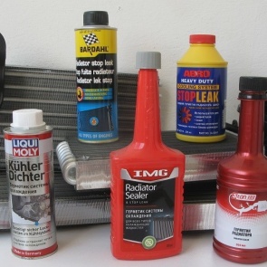 Герметики для устранения течи радиатора