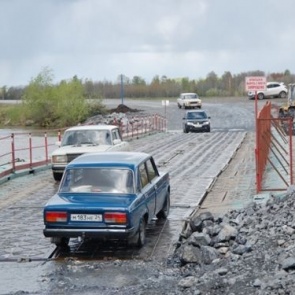 Сегодня в Ачинске демонтируют понтонную переправу через реку Чулым